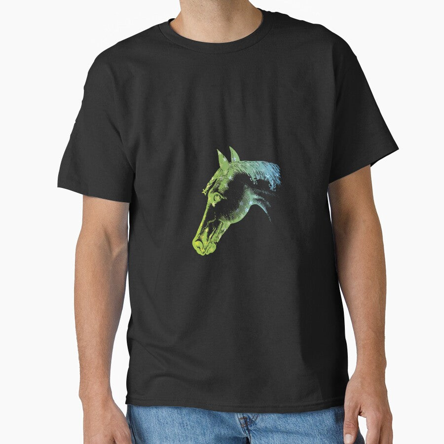 COLORFUL HORSE HEAD by BenO63 - Adult & Kids T-Shirts, Sweatshirts & Hoodies apparel design preview 1