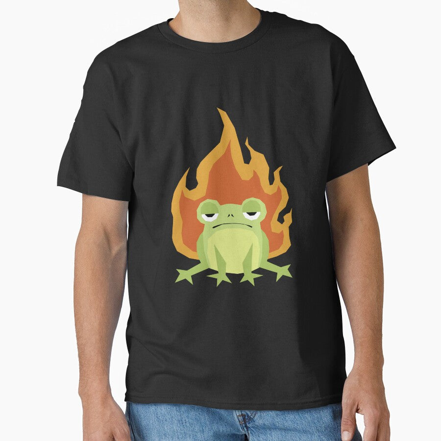 Flaming Frog of Frustration by sinisdrawings - Adult & Kids T-Shirts, Sweatshirts & Hoodies apparel design preview 1