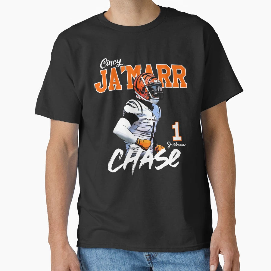 Jamarr Chase T-Shirt - Novelty Apparel for Adults - T-Shirt, Sweatshirt, Hoodie