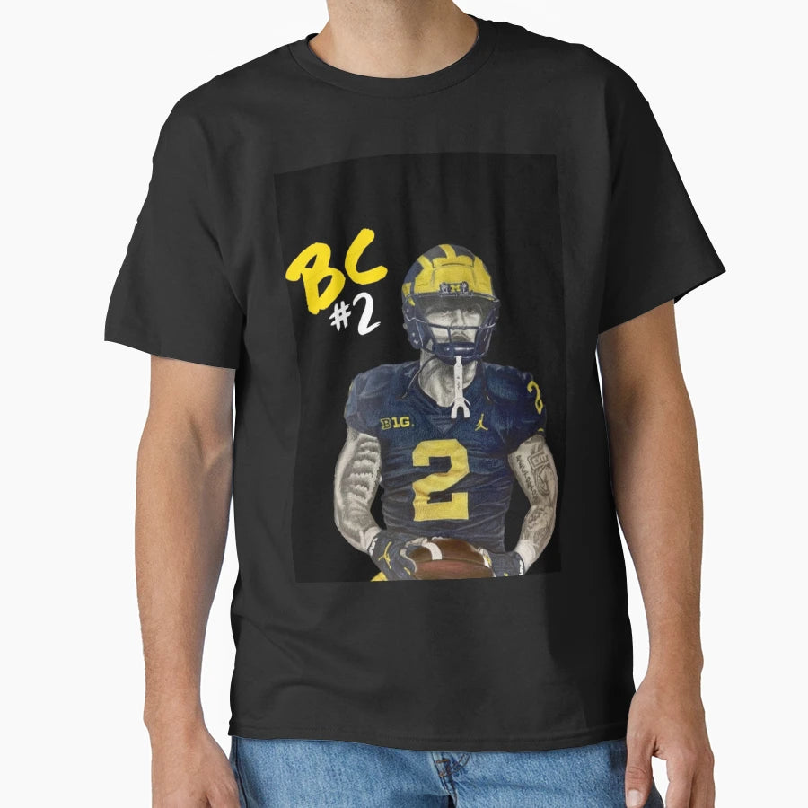 Blake Corum Signature T-Shirt - Novelty Apparel Unisex - T-Shirt, Sweatshirt, Hoodie