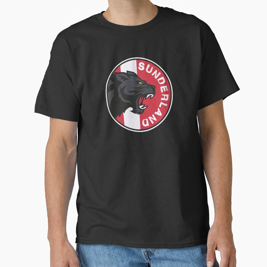 Sunderland Black Cat by casualsofficial - Adult & Kids T-Shirts, Sweatshirts & Hoodies apparel design preview 1