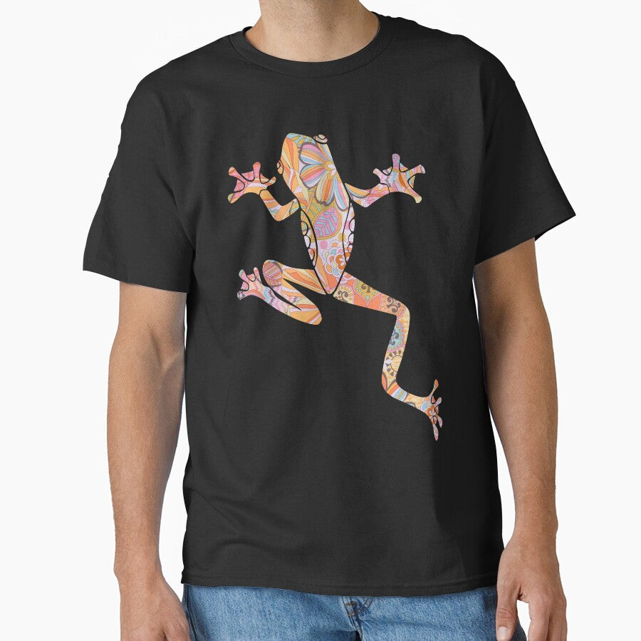 Frog Floral by 37jlee - Adult & Kids T-Shirts, Sweatshirts & Hoodies apparel design preview 1