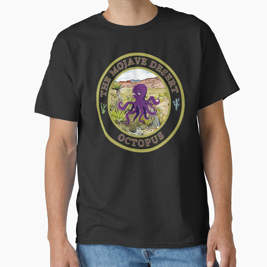 The Legendary Mojave Desert Octopus by - Adult & Kids T-Shirts, Sweatshirts & Hoodies apparel design preview 1