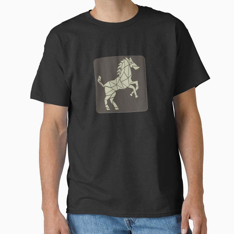 Geometric Horse by FOX1999-Design - Adult & Kids T-Shirts, Sweatshirts & Hoodies apparel design preview 1