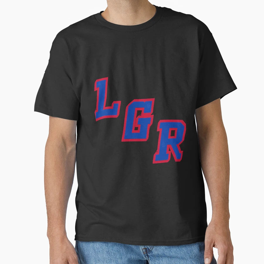 Lgr White T-Shirt - Novelty Apparel for Adults - T-Shirt, Sweatshirt, Hoodie