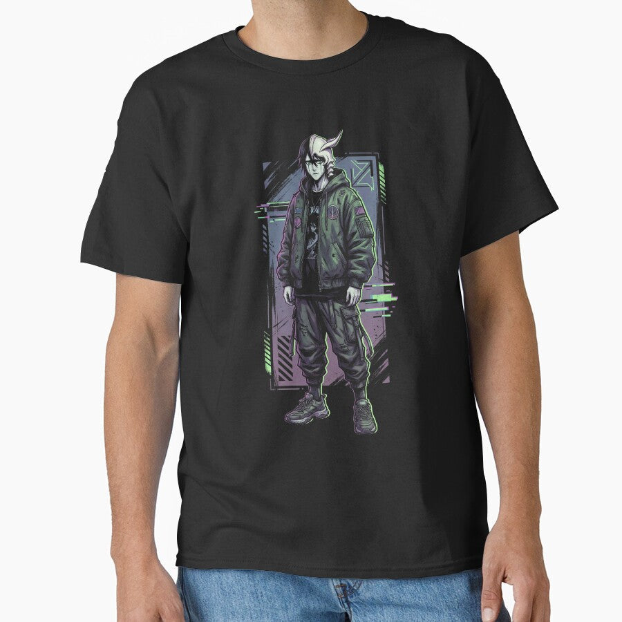 Ulquiorra Cifer Casual: Bleach Relaxed Style by - Adult & Kids T-Shirts, Sweatshirts & Hoodies apparel design preview 1