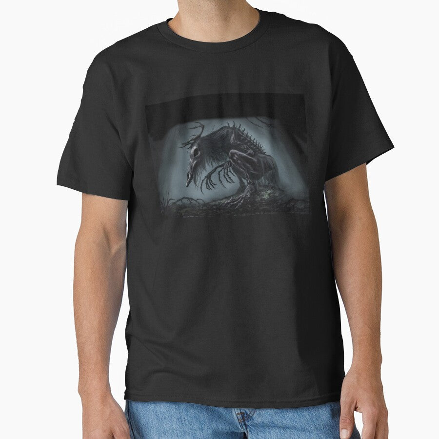Dark Forest of the Wendigo by Vintage Designs - Adult & Kids T-Shirts, Sweatshirts & Hoodies apparel design preview 1