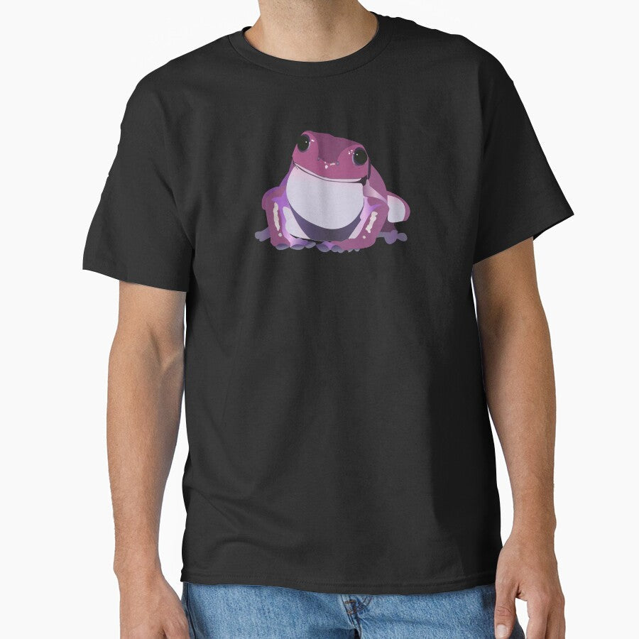 Pink Frog by KCPetPortraits - Adult & Kids T-Shirts, Sweatshirts & Hoodies apparel design preview 1
