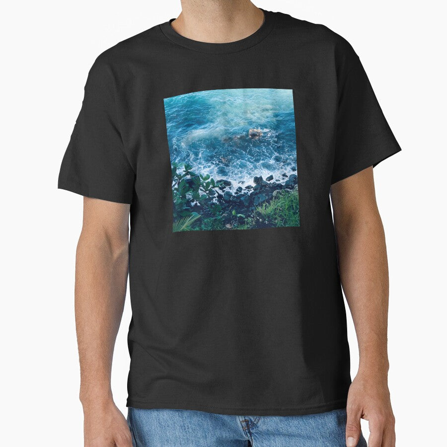 Exquisite Tropical Ocean Cove in Maui, Hawaii Photo - Adult & Kids T-Shirts, Sweatshirts & Hoodies apparel design preview 1
