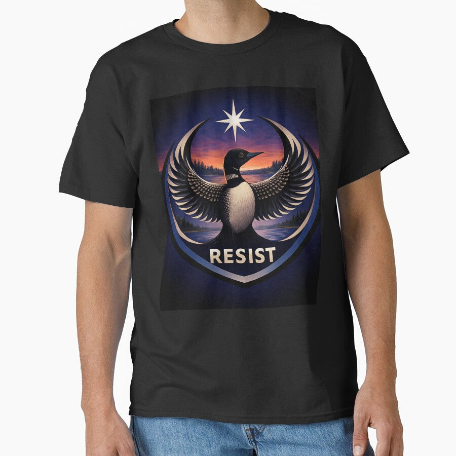 Minnesota Loon Resistance by Anime-Clothes1 - Adult & Kids T-Shirts, Sweatshirts & Hoodies apparel design preview 1