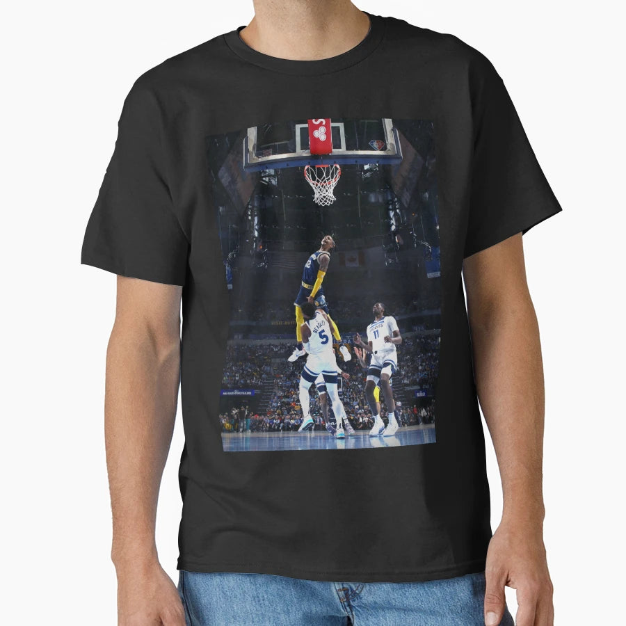 Ja Morant Posterized Dunk Malik Beasley T-Shirt - Novelty Apparel Unisex - T-Shirt, Sweatshirt, Hoodie