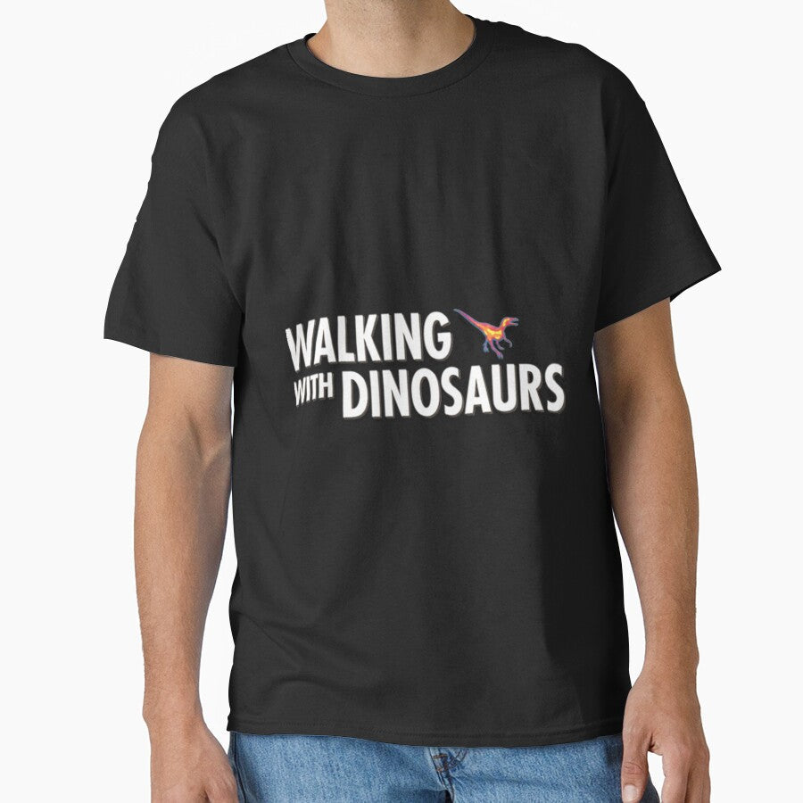 Walking with Dinosaurs by DinorobotLove - Adult & Kids T-Shirts, Sweatshirts & Hoodies apparel design preview 1