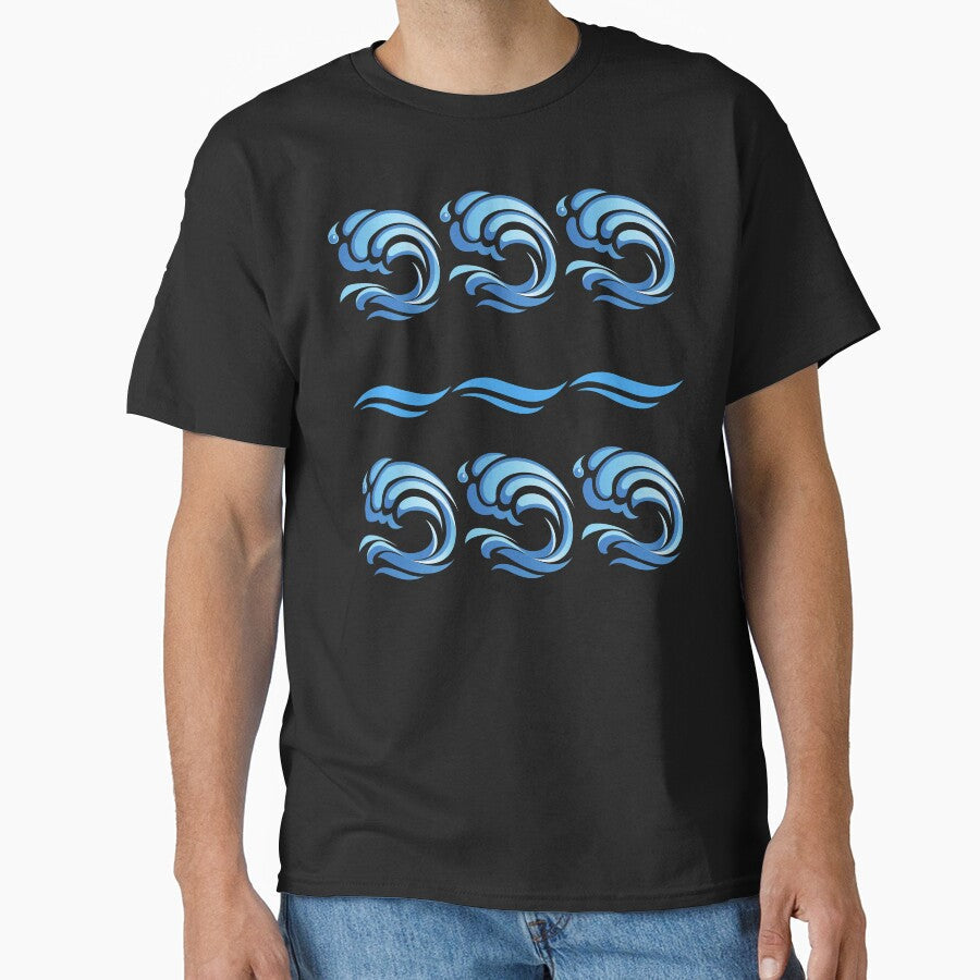 Chill and Relax Ocean Waves3 by kyds - Adult & Kids T-Shirts, Sweatshirts & Hoodies apparel design preview 1