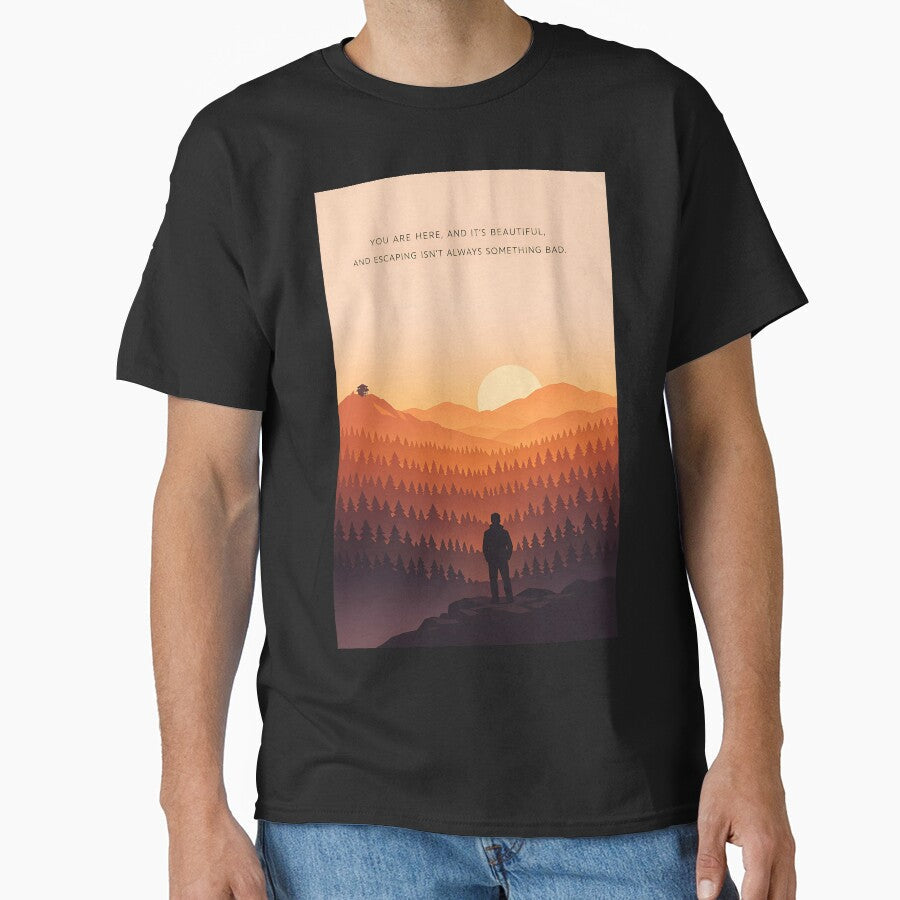 Inspirational Mountain Sunset by turkey1200 - Adult & Kids T-Shirts, Sweatshirts & Hoodies apparel design preview 1
