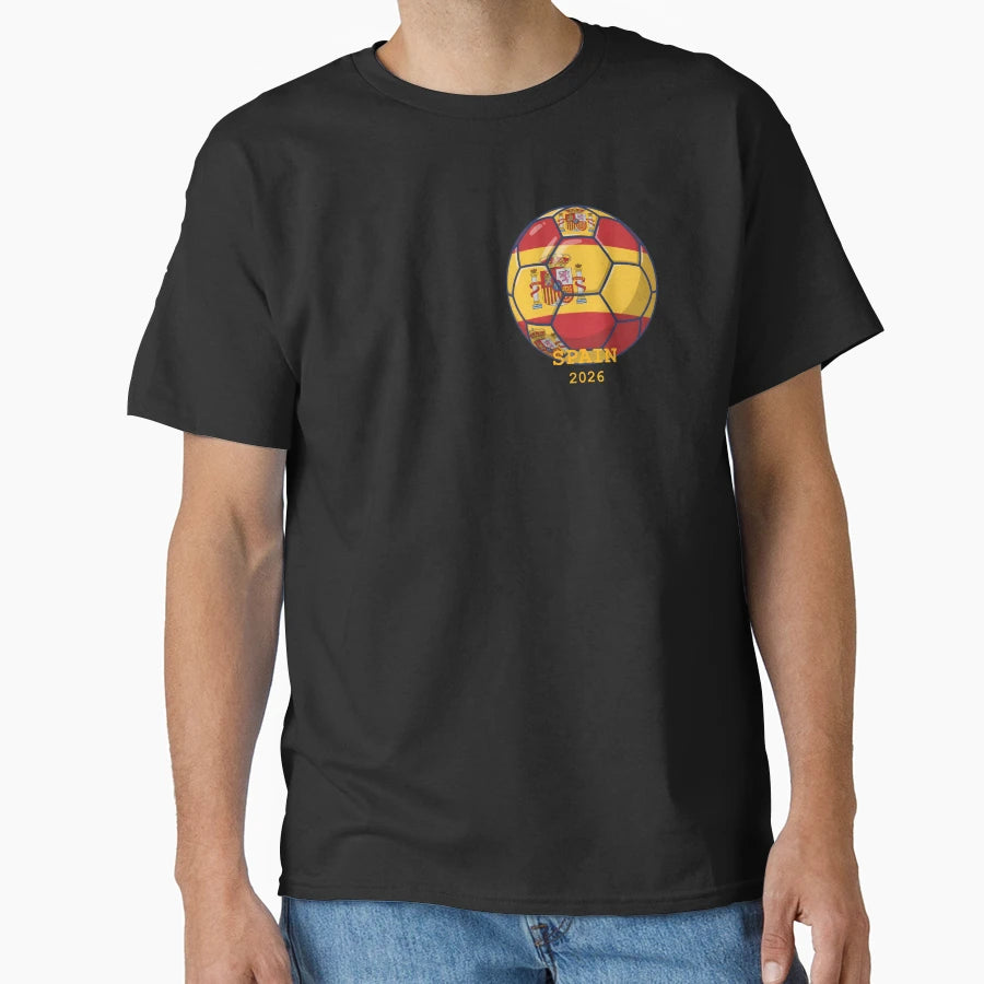 Spain 2026 Soccer Games T-Shirt - Trendy Graphic Unisex - T-Shirt, Sweatshirt, Hoodie