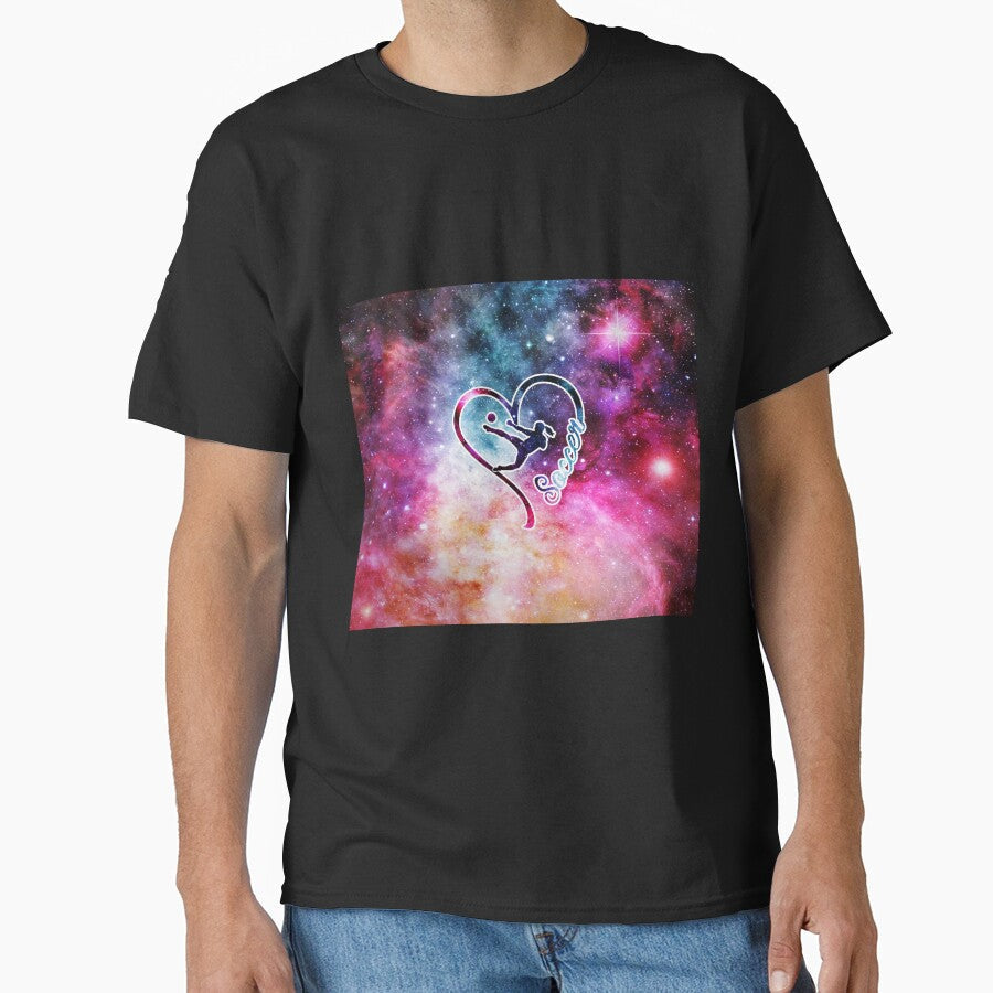 Soccer Galaxy Full by Mnightsa - Adult & Kids T-Shirts, Sweatshirts & Hoodies apparel design preview 1