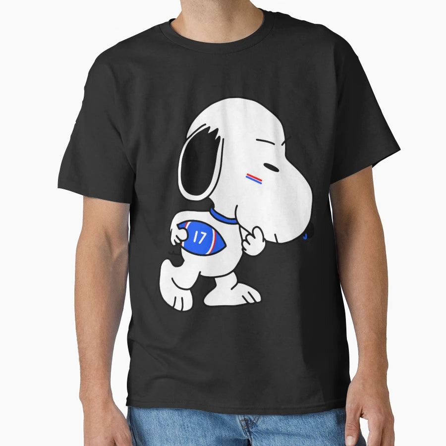 Go Snoopy Bills T-Shirt - Graphic Print for Adults - T-Shirt, Sweatshirt, Hoodie