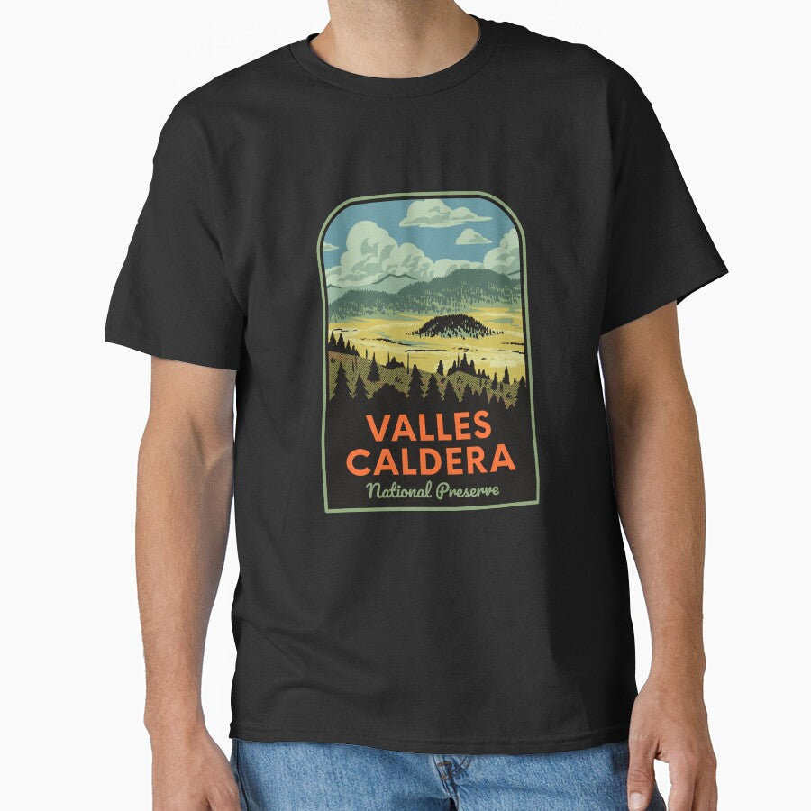 Valles Caldera National Preserve NM by HalpinDesign - Adult & Kids T-Shirts, Sweatshirts & Hoodies apparel design preview 1