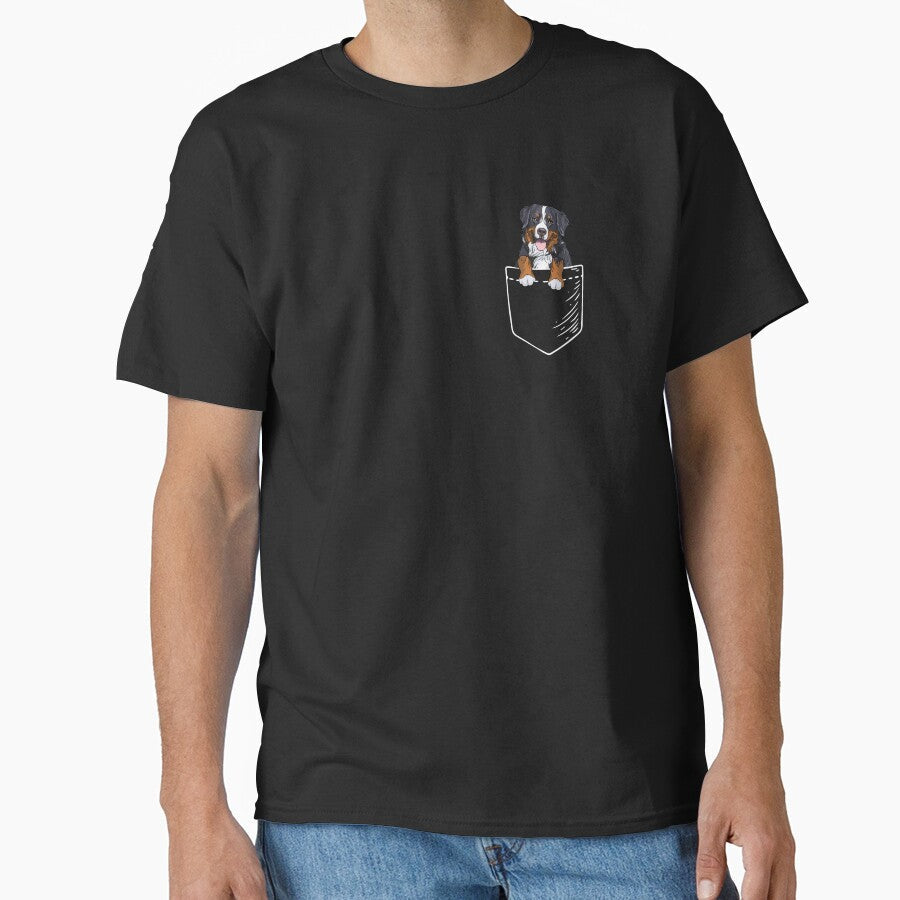 Bernese Mountain Dog by ouchmypancreas - Adult & Kids T-Shirts, Sweatshirts & Hoodies apparel design preview 1