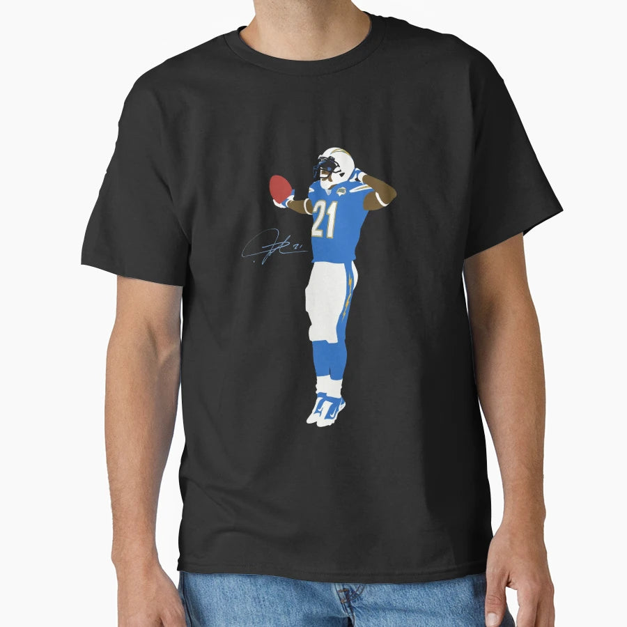 Ladainian Tomlinson Chargers 21 T-Shirt - Trendy Graphic for Adults - T-Shirt, Sweatshirt, Hoodie