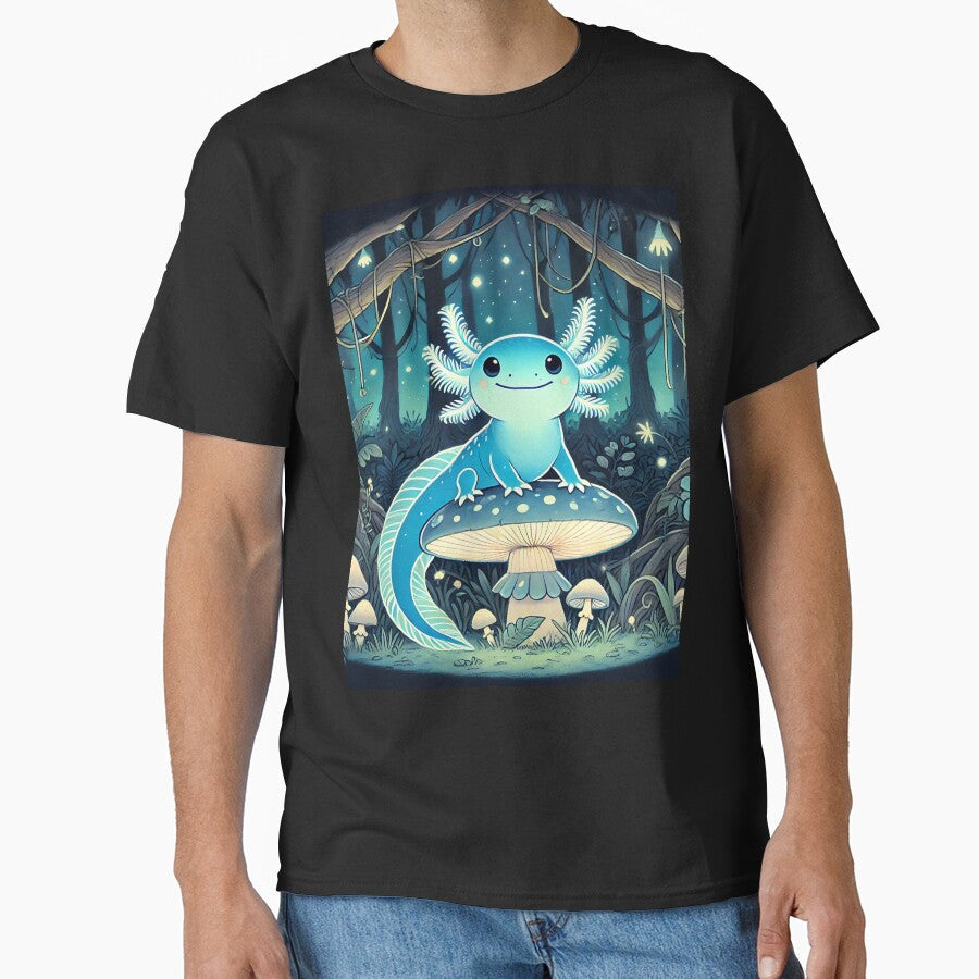 Axolotl Art #160 Lovers by ksgraphics222 - Adult & Kids T-Shirts, Sweatshirts & Hoodies apparel design preview 1