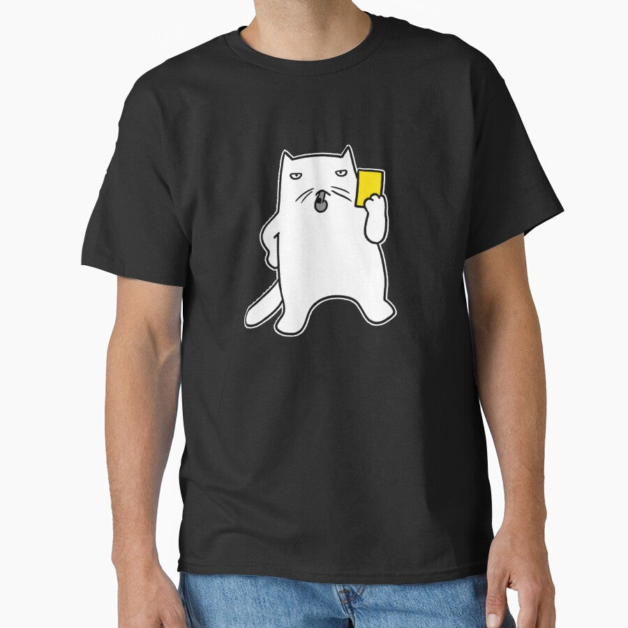 Referee yellow card by eri-morie - Adult & Kids T-Shirts, Sweatshirts & Hoodies apparel design preview 1