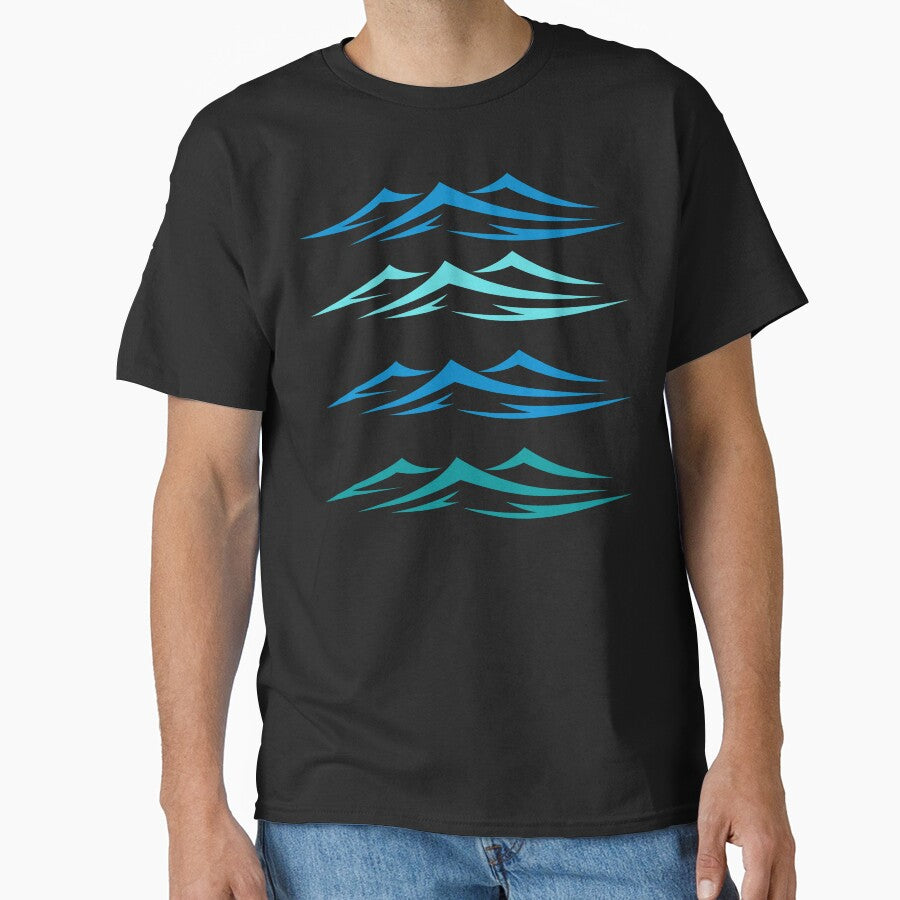 Chill and Relax Ocean Waves2 by kyds - Adult & Kids T-Shirts, Sweatshirts & Hoodies apparel design preview 1