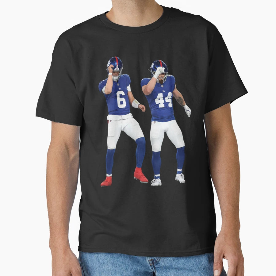 Cam Skattebo Jaxson Dart New York Giants T-Shirt - Unique Graphic Unisex - T-Shirt, Sweatshirt, Hoodie