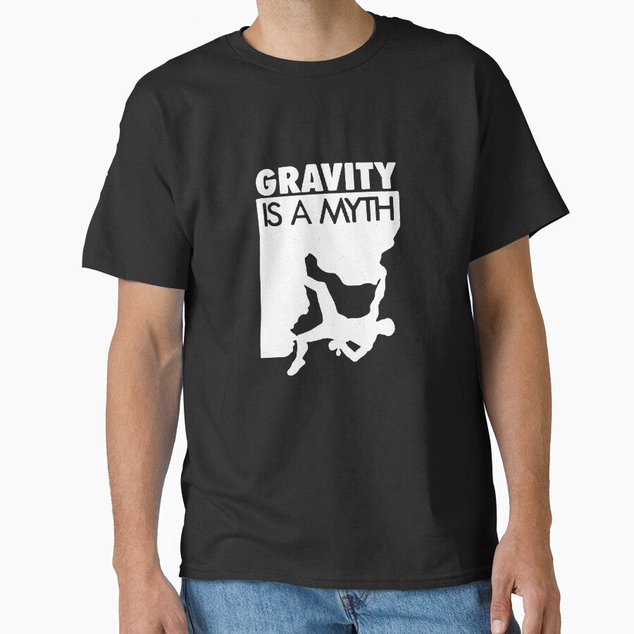 Climbing Bouldering Mountain Rock Climber Funny by - Adult & Kids T-Shirts, Sweatshirts & Hoodies apparel design preview 1