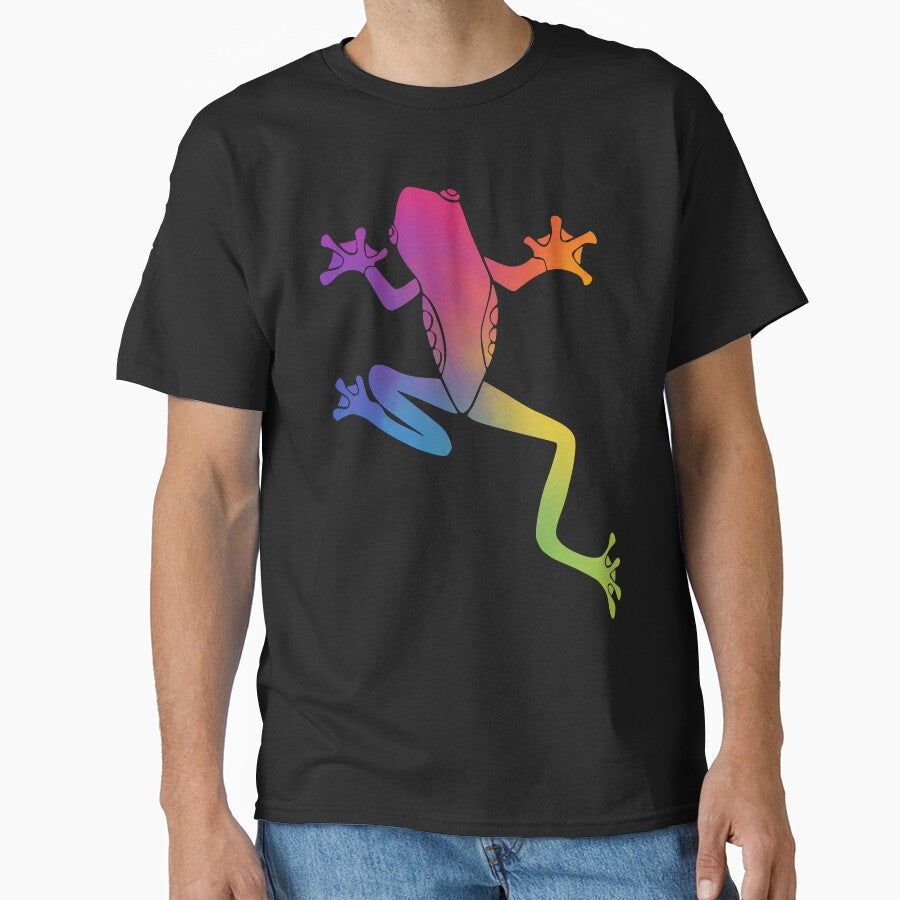 Frog Rainbow by 37jlee - Adult & Kids T-Shirts, Sweatshirts & Hoodies apparel design preview 1