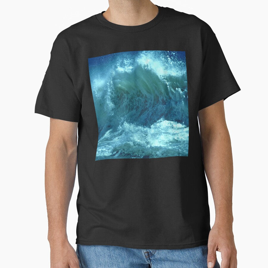 Massive, Majestic Crashing Ocean Waves by DEC02 - Adult & Kids T-Shirts, Sweatshirts & Hoodies apparel design preview 1