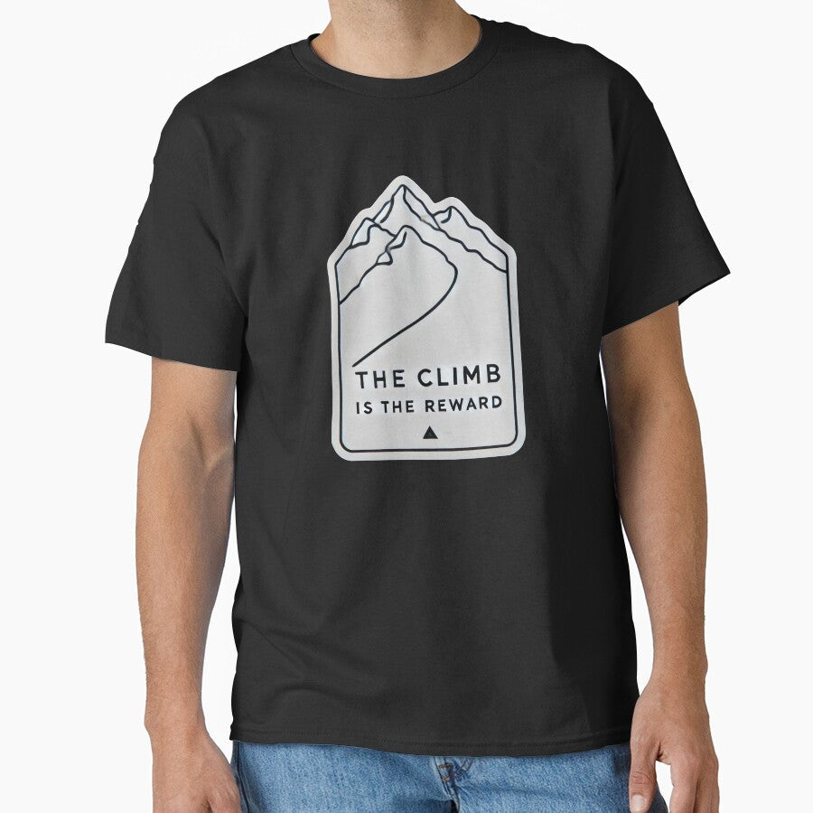 The Climb Is Reward by duke818 - Adult & Kids T-Shirts, Sweatshirts & Hoodies apparel design preview 1