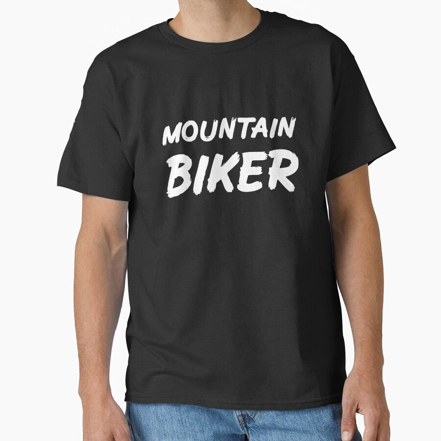 Mountain Biker for Biking Fans by Mochi-Merch - Adult & Kids T-Shirts, Sweatshirts & Hoodies apparel design preview 1