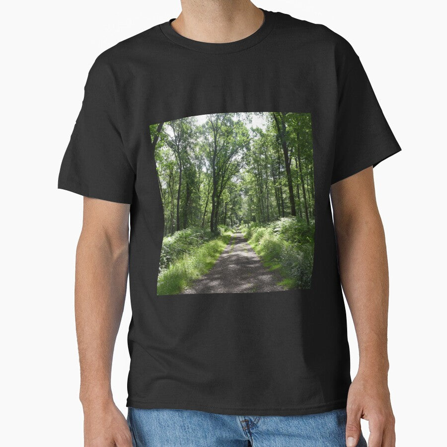 Forest landscape by Linnys-Designs - Adult & Kids T-Shirts, Sweatshirts & Hoodies apparel design preview 1