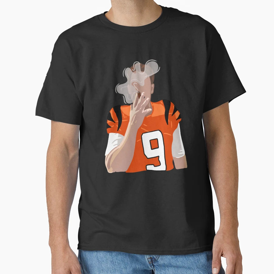 JB Smoking Cigar T-Shirt - Graphic Print Unisex - T-Shirt, Sweatshirt, Hoodie