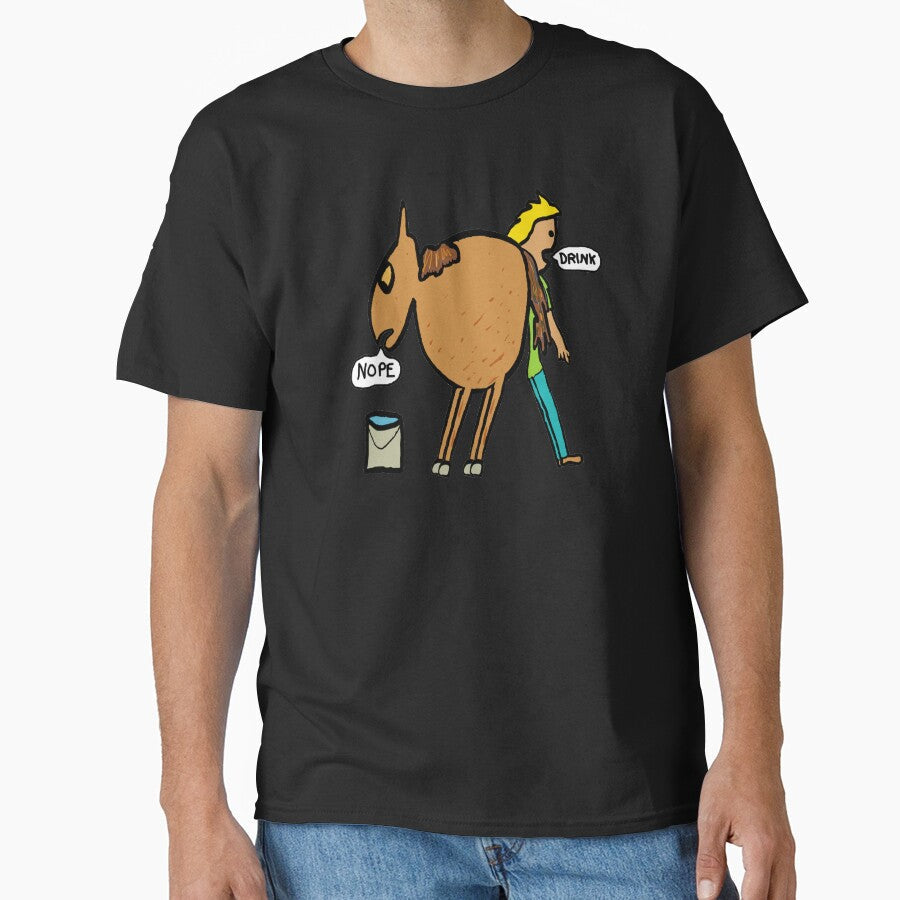 Horse to Water by Mark-Ewbie - Adult & Kids T-Shirts, Sweatshirts & Hoodies apparel design preview 1