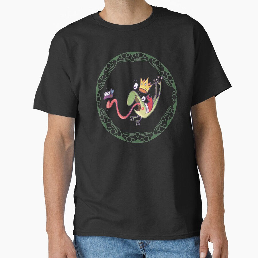 Happy Frog Funny by joabaj - Adult & Kids T-Shirts, Sweatshirts & Hoodies apparel design preview 1