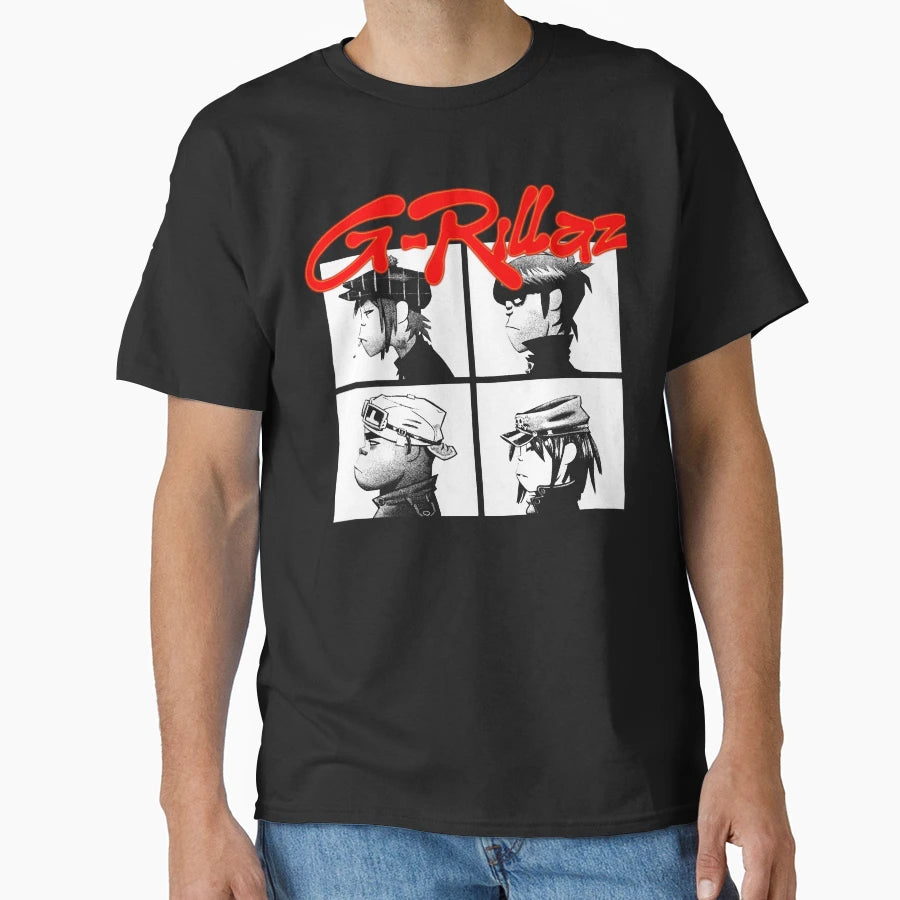 Grid Alternative Rock Band T-Shirt - Aesthetic Graphic for Adults - T-Shirt, Sweatshirt, Hoodie