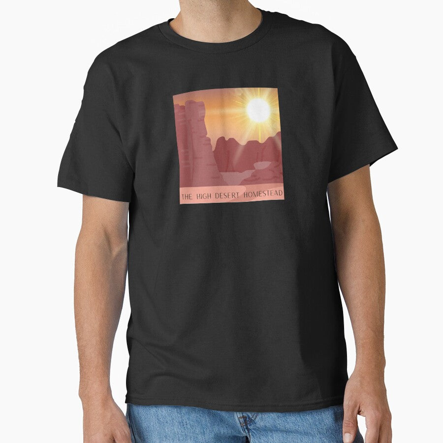 The High Desert Homestead by - Adult & Kids T-Shirts, Sweatshirts & Hoodies apparel design preview 1