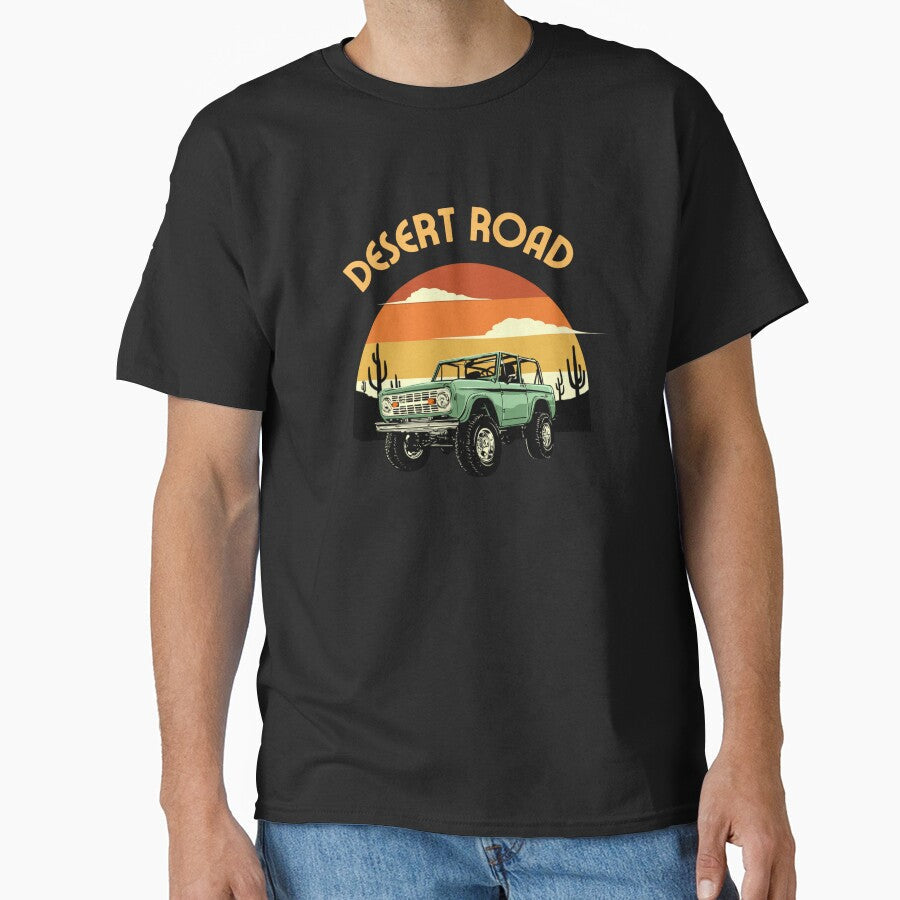 Desert Road by Sanyardesign - Adult & Kids T-Shirts, Sweatshirts & Hoodies apparel design preview 1