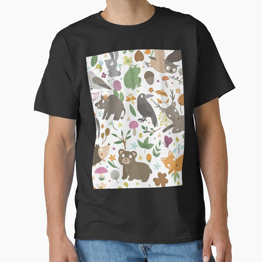 Animal forest by zaher97 - Adult & Kids T-Shirts, Sweatshirts & Hoodies apparel design preview 1
