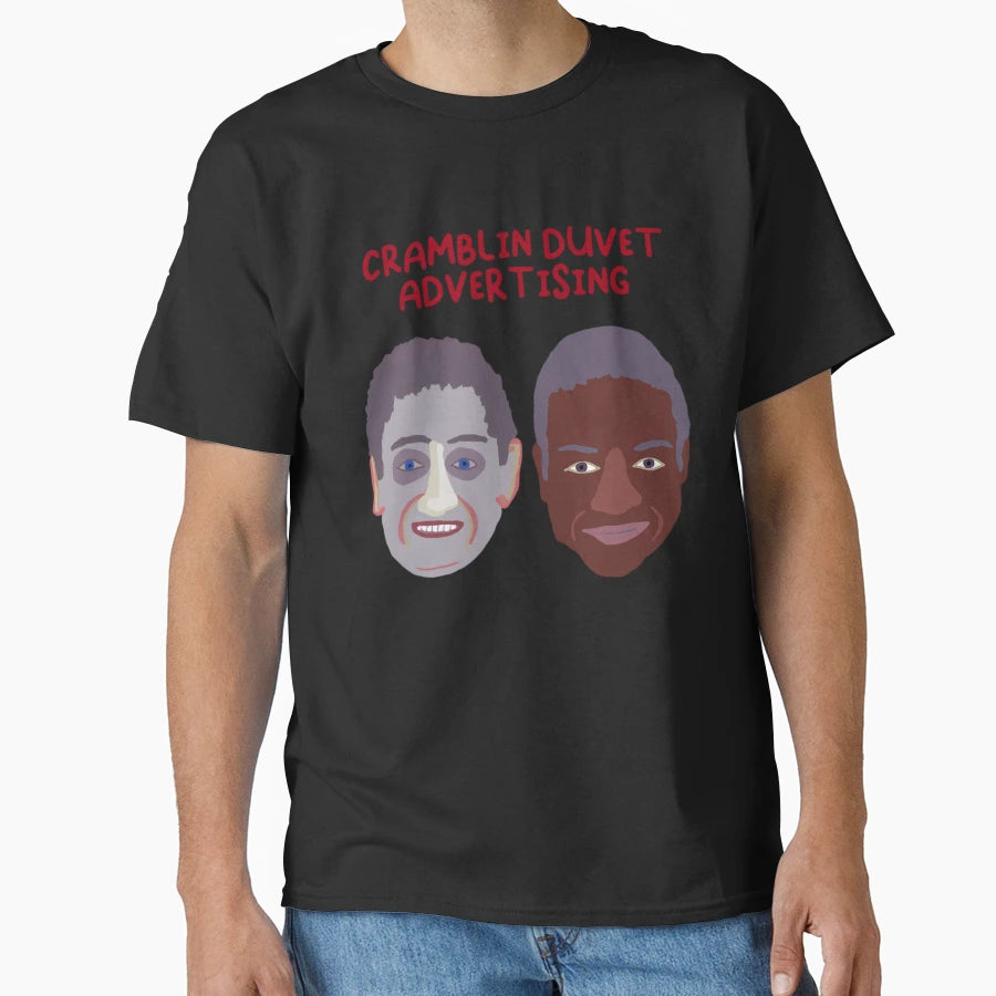 Cramblin Duvet Advertising Detroiters T-Shirt - Casual Everyday Wear Unisex - T-Shirt, Sweatshirt, Hoodie