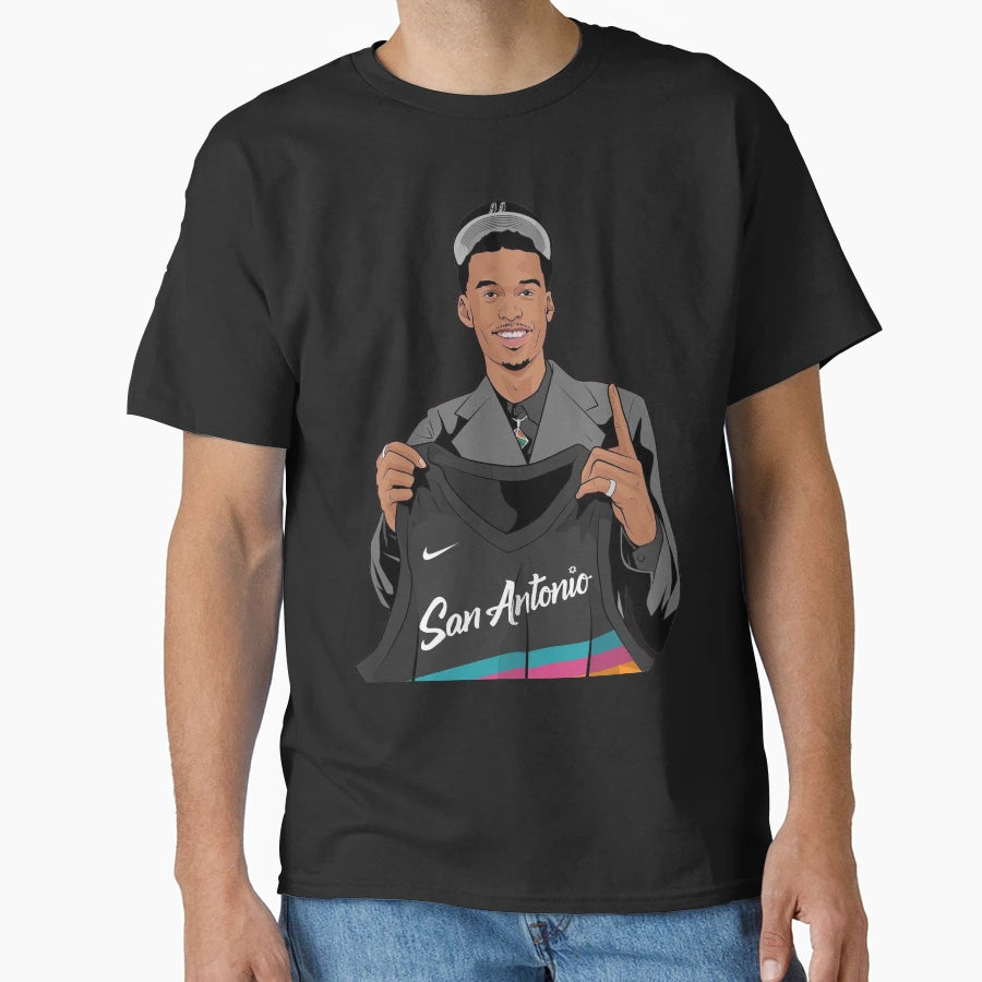 Victor Wembanyama T-Shirt - Aesthetic Graphic Men Women - T-Shirt, Sweatshirt, Hoodie