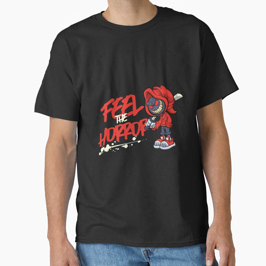 Feel the Horror by Onprime - Adult & Kids T-Shirts, Sweatshirts & Hoodies apparel design preview 1
