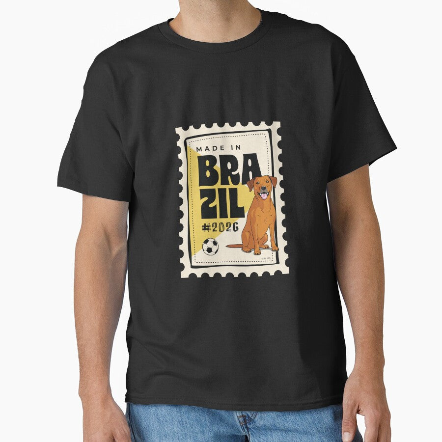 Made in Brazil Caramel Dog by Karry Akiba Store - Adult & Kids T-Shirts, Sweatshirts & Hoodies apparel design preview 1