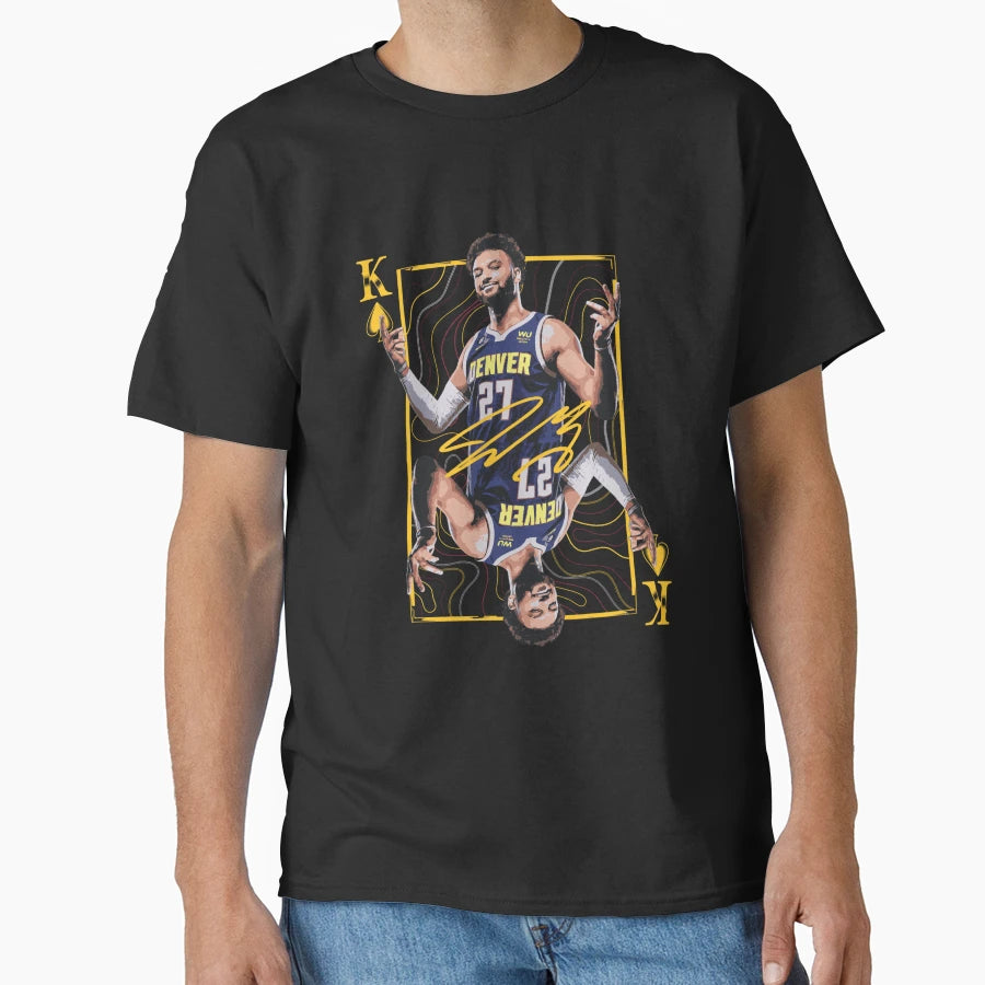Jamal Murrayking Card T-Shirt - Trendy Graphic Men Women - T-Shirt, Sweatshirt, Hoodie