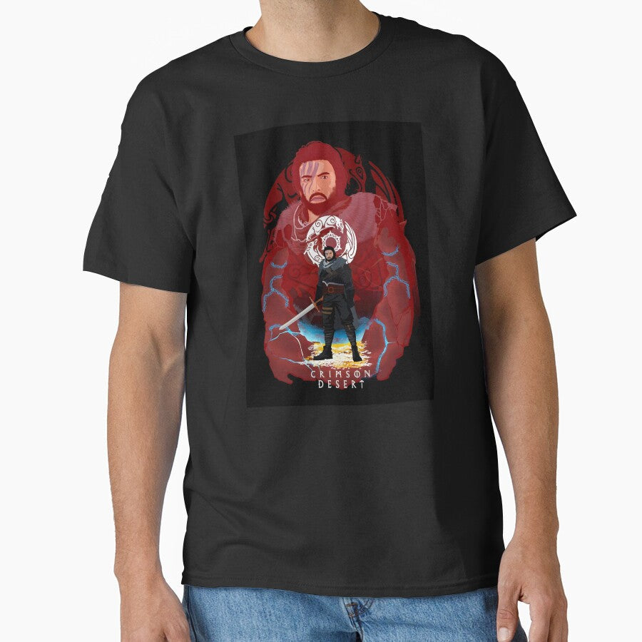 Crimson desert by funeralbeat - Adult & Kids T-Shirts, Sweatshirts & Hoodies apparel design preview 1