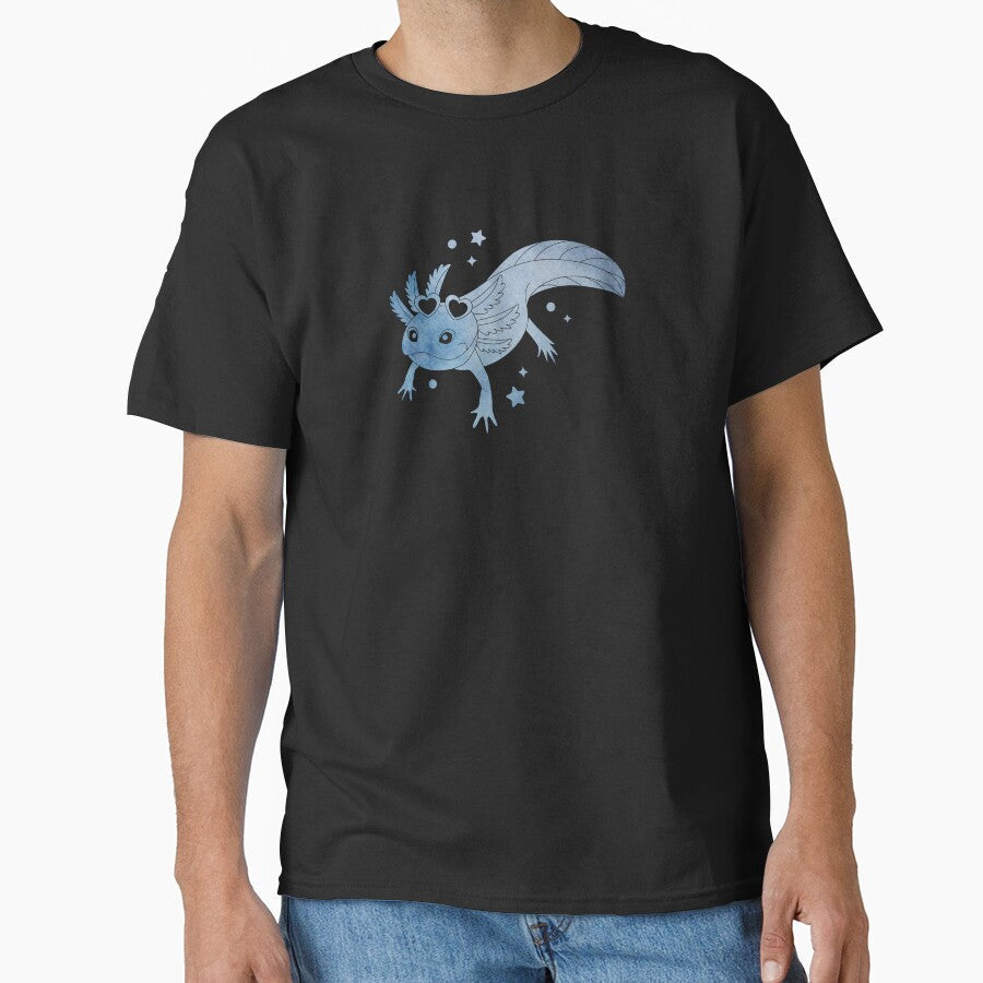 Axolotl Watercolor by 37jlee - Adult & Kids T-Shirts, Sweatshirts & Hoodies apparel design preview 1