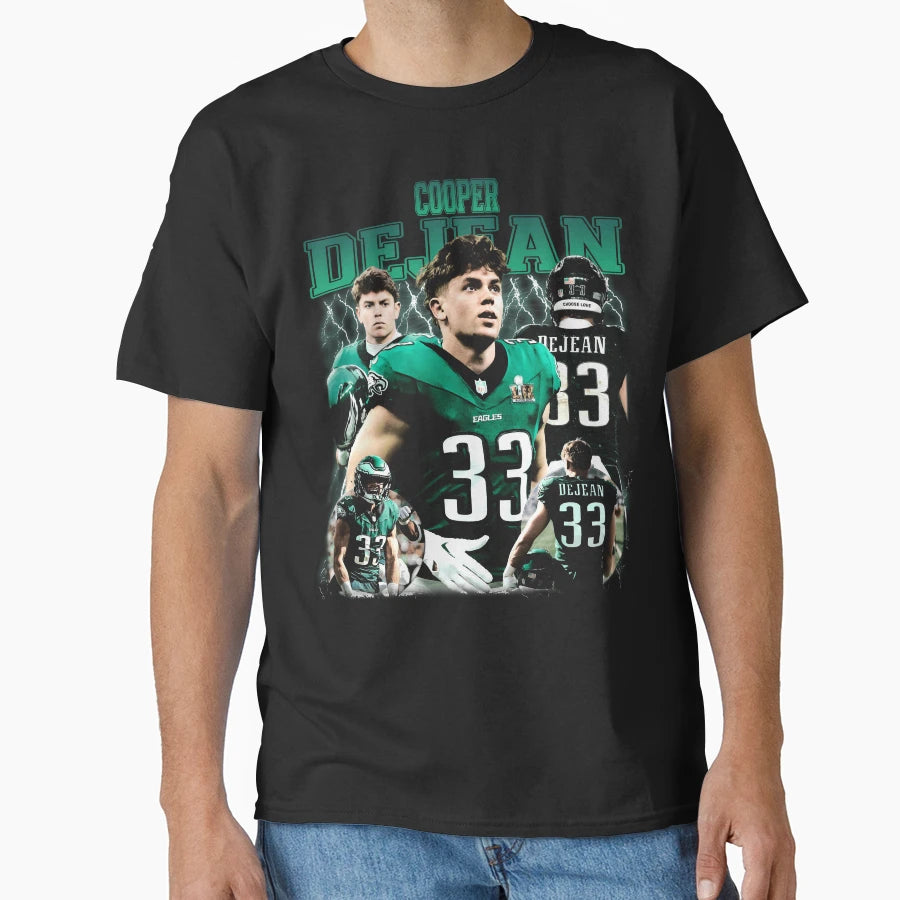 Football Cooper Dejean Bootleg Fan T-Shirt - Unique Graphic for Adults - T-Shirt, Sweatshirt, Hoodie