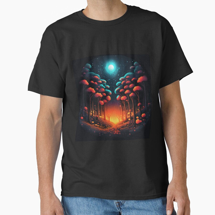 Mushroom Forest by HiTechMedia - Adult & Kids T-Shirts, Sweatshirts & Hoodies apparel design preview 1
